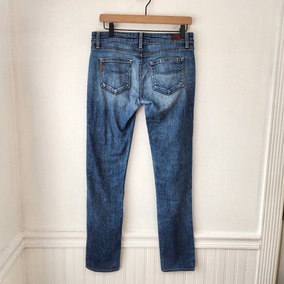 Paige Jimmy Jimmy Skinny Low-Rise Medium Wash Jeans Y2K Women's 26 - Picture 3 of 10